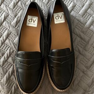 Dolce Vita Black Leather Loafers